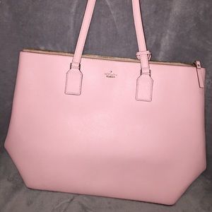 Light pink Kate Spade tote bag